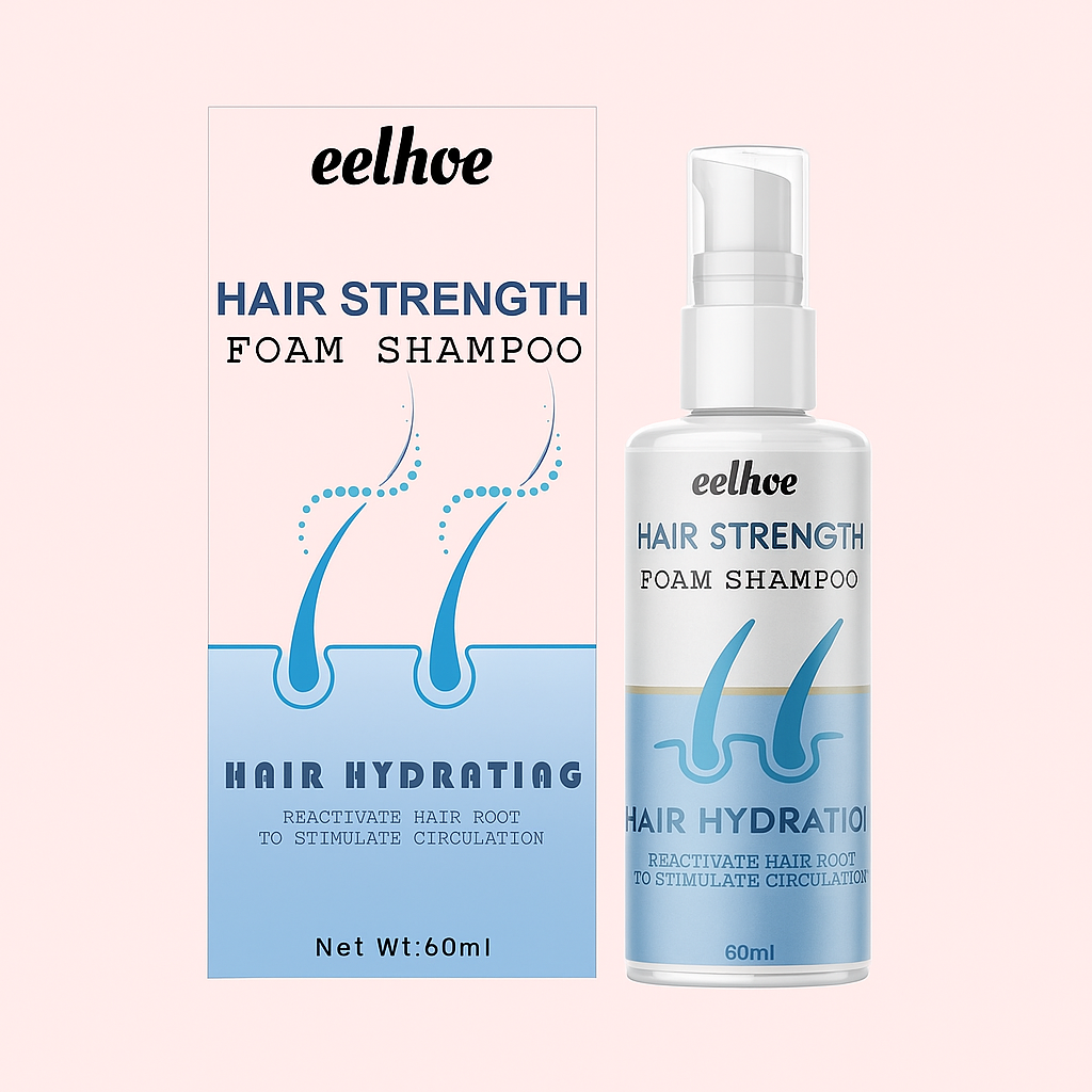 Eelhoe Hair Strength Foam Shampoo (Pack of 2)
