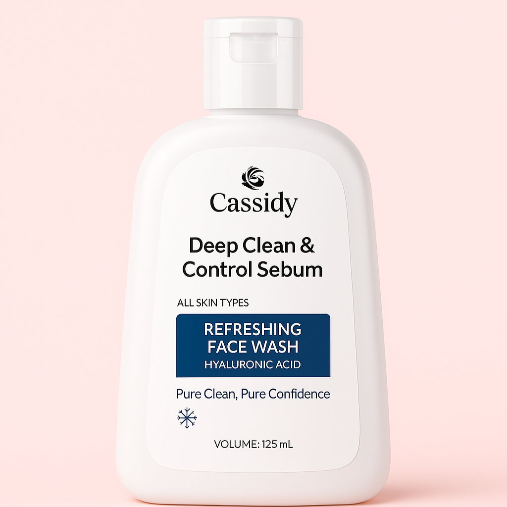 CASSIDY Deep Clean & Control Sebum Facewash,125ml